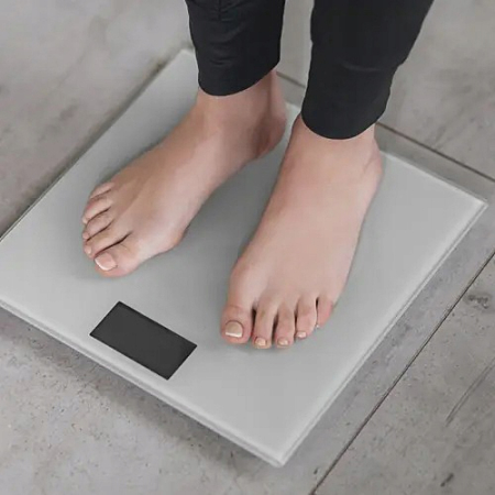 Cantar baie digital 180kg LCD alb (B8201) [10]