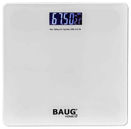 Produse noi (necategorizate) - Cantar baie digital 180kg LCD alb (B8201)