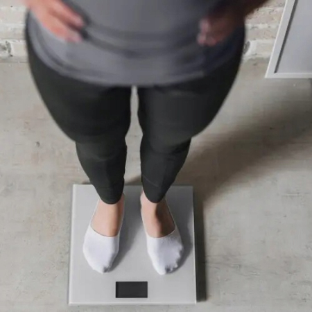 Cantar baie digital 180kg LCD alb (B8201) [11]