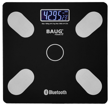 Produse noi (necategorizate) - Cantar baie digital 180kg LCD negru (B8200)