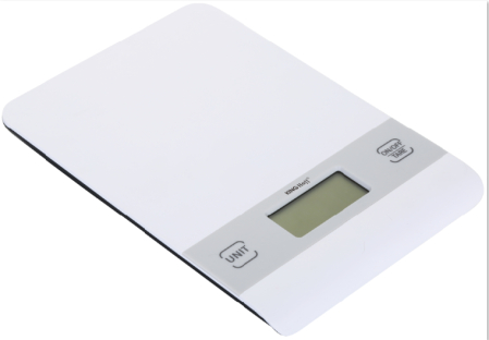 Ustensile bucatarie - Cantar de bucatarie, capacitate 5 kg, argintiu (KH-1824)