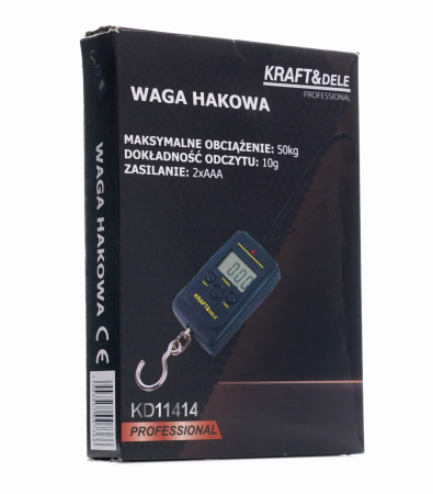 Cantar digital manual cu carlig 50 kg cu functie TARE HOLD si termometru (KD11414) [7]