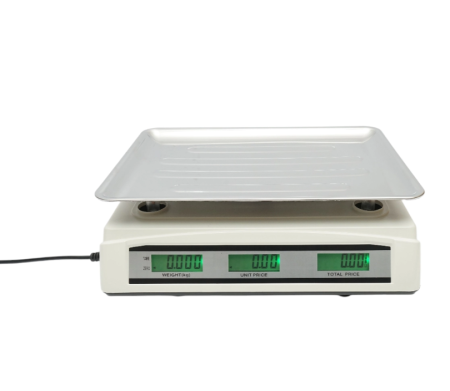 Cantar electronic cu ecran LCD, capacitate 40 Kg cu baterie 4V DISMX27 (BK79252) [2]