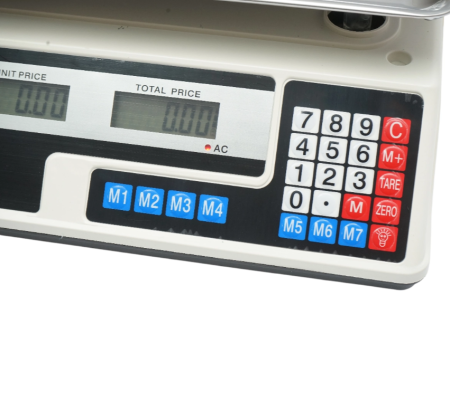 Cantar electronic cu ecran LCD, capacitate 40 Kg cu baterie 4V DISMX27 (BK79252) [7]