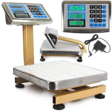 Altele - Cantar electronic cu platforma 60kg Dakota 30x34cm afisaj LCD (M90163)