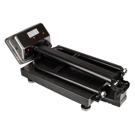 Cantar electronic cu platforma si spatar, LCD iluminat, baterie incorporata, memorare 5 preturi (M90165) [6]