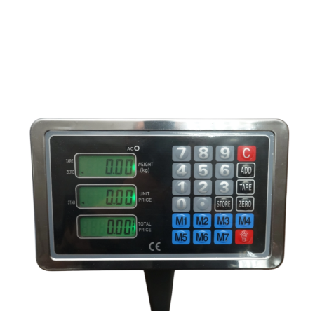 Cantar electronic de podea tip platforma 700 Kg cu brat pliabil DISLH90 (BK78039) [6]