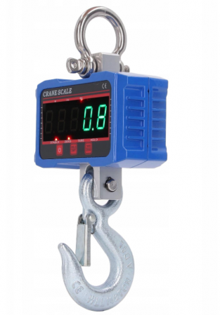 Cantar electronic portabil 1000kg tip macara digital cu carlig (687365) [1]
