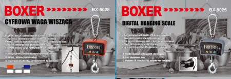 Cantar electronic portabil 1000kg tip macara digital cu carlig (BX-9026) [5]