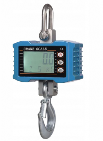 Scule electrice - Cantar electronic portabil 1000kg tip macara digital cu carlig (SKU05603)
