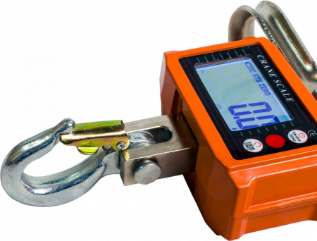 Cantar electronic portabil 2000kg tip macara digital cu carlig si telecomanda (OCS-H02) [3]