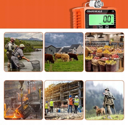 Cantar electronic portabil 2000kg tip macara digital cu carlig si telecomanda (PDP05) [3]