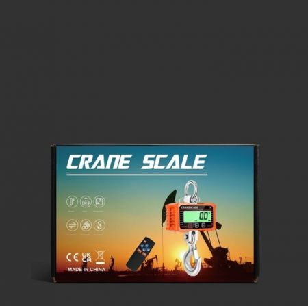 Cantar electronic portabil 2000kg tip macara digital cu carlig si telecomanda (PDP05) [10]