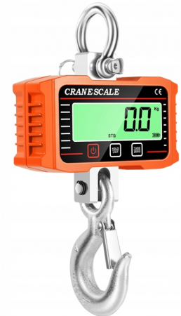 Cantar electronic portabil 2000kg tip macara digital cu carlig si telecomanda (PDP05) [5]