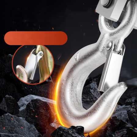 Cantar electronic portabil 2000kg tip macara digital cu carlig si telecomanda (PDP05) [8]