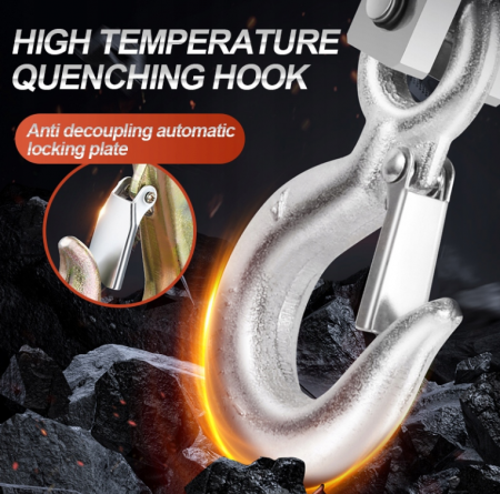 Cantar electronic portabil 2000kg tip macara digital cu carlig si telecomanda (RTBGL1) [5]