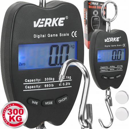 Cantar electronic - Cantar electronic portabil 300kg tip macara digital (V06123)