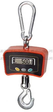 Cantar electronic portabil 500kg tip macara digital cu carlig si telecomanda (BX-9025) [3]