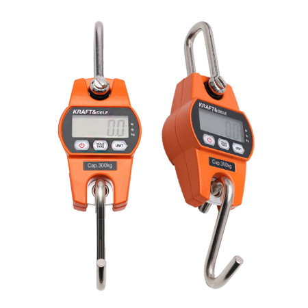 Cantar manual cu carlig digital max 300 kg cu afisaj LCD pentru cantarire (KD11412) [1]