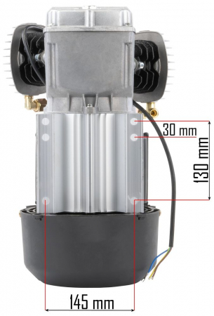 Cap compresor 392L/min cu motor electric 3kW 50L 150L (PM-KO-50T-V2-SPR) [3]