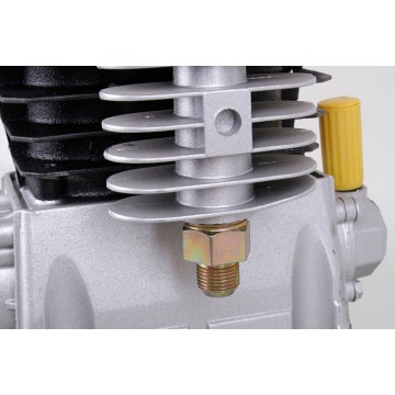 Cap compresor 560 l/min cu 2 pistoane in linie actionare prin curea presiune 8 Bar (LXC2050) [6]