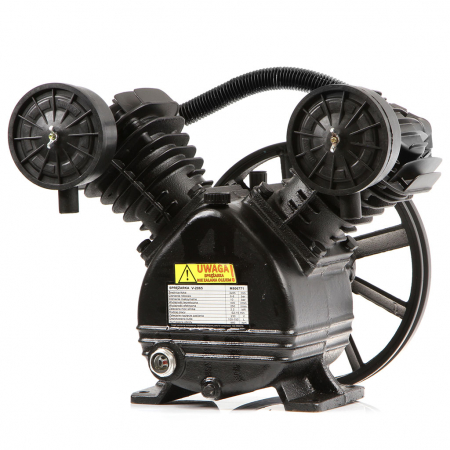 Cap compresor aer cu 2 cilindri pistoane pentru 2.2kW 50-150L 400Lmin (M806771) [1]
