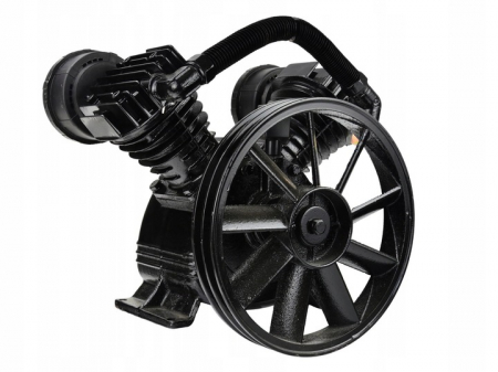 Cap compresor aer cu 2 cilindri pistoane pentru 4kW 860L min (KD1404) [2]