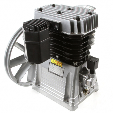 Cap/cilindru compresor - Cap compresor aer cu 2 cilindri pistoane pentru 4kW 600L min (M806863)