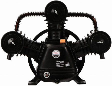 Cap compresor aer cu 3 cilindri pistoane pentru 3kW 150-200L 360L/min (KD1405) [1]