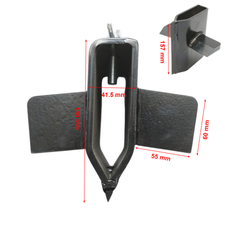 Cap cruce pentru despicator lemne vertical 8T 230V/2400W L=1040 mm DISBE73 (BK98369) [4]