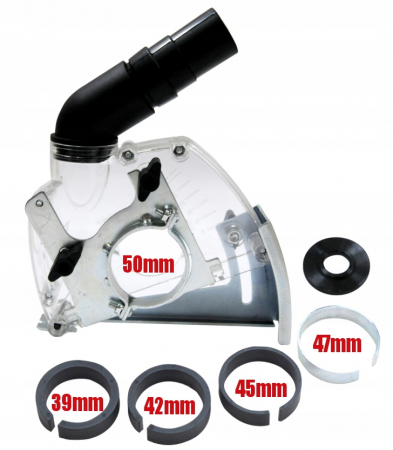 Capac adaptor taiere aparator aspirare praf slefuit flex polizor unghiular 115mm 125mm (S11492) [1]