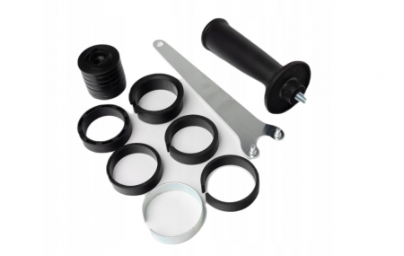 Capac adaptor taiere cu maner si rotite aparator aspirare praf slefuit flex polizor unghiular 115mm 125mm (S11494) [6]