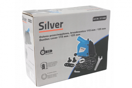 Capac adaptor taiere cu maner si rotite aparator aspirare praf slefuit flex polizor unghiular 115mm 125mm (S11494) [7]