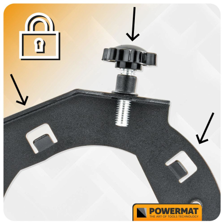 Capac aspirare praf pentru slefuit 115-125mm adaptor universal PM1414 (PM-OSK-125MN) [17]