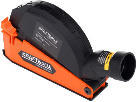 Capac aspirare praf polizor 125 mm, reglaj 7-34 mm, iesire 36 mm, adaptoare incluse (KD1979) [3]