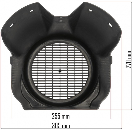 Capac protectie carcasa compresor 24 25 50 100L (PM-KO-100T-V2-OSL) [3]
