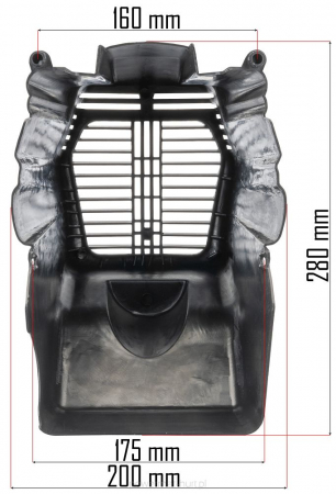Capac protectie carcasa compresor 24 25 50L (PM-KO-24T-50T-OSL) [1]