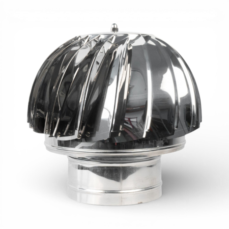 Altele - Capac terminal rotativ pentru cos de fum, inox, Ø160 mm (BRM02488)