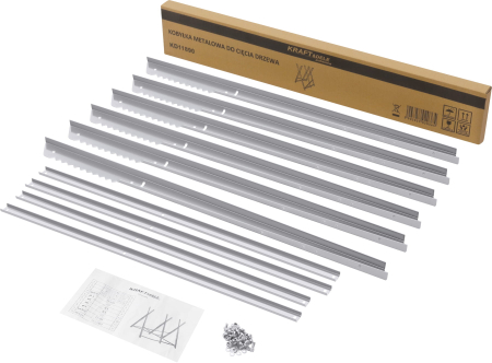 Capra metalica taiere lemn 120 kg, otel galvanizat, pliabila, brate reglabile (KD11890) [14]