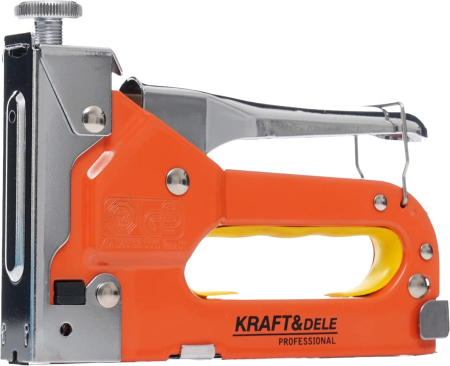 Altele - Capsator tapiterie 4-14 mm din otel cu reglaj forta si adancime  (KD11936)