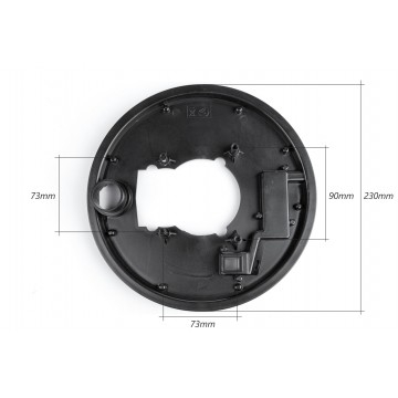Carcasa si placa pentru slefuitoare girafa gips LEX LXDWS175 si AL-FA ALDWS17 (LXDWS1752) [1]