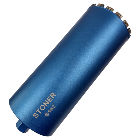 Carota diamantata 182mm x 450mm 16segmente 1-1/4" UNC beton caramida zidarie (S12187) [1]