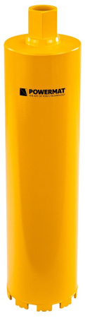 Burghie/freze/carote/dalti/dornuri/cutite strung/punctatoare - Carota diamantata pentru beton si beton armat 112x450 mm cu 9 segmente si filet 1.1/4 UNC PM1561 (PM-DWK-112x450M)