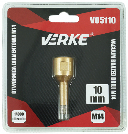 Carota diamantata piatra gresie faianta beton 10mm M14 (V05110) [2]