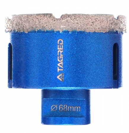 Carota diamantata piatra gresie faianta beton 68mm M14 (TA4091) [1]