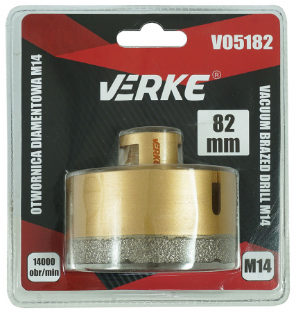 Carota diamantata piatra gresie faianta beton 82mm M14 (V05182) [2]