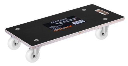 Carucior cu platforma, 580 x 300 mm, capacitate maxima 400 kg, (KD3186) [1]