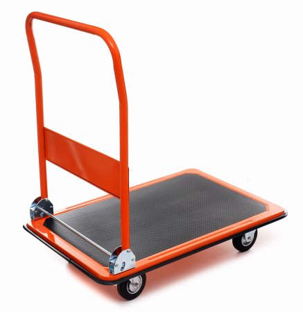 Produse noi (necategorizate) - Carucior cu platforma pentru magazie transport capacitate 300kg (KD3090)