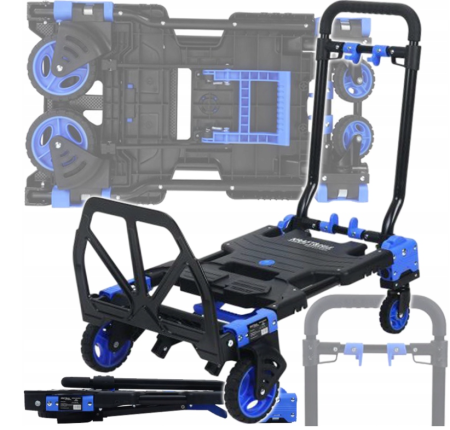 Altele - Carucior de transport pliabil 2 in 1, capacitate 150 kg (KD3094)