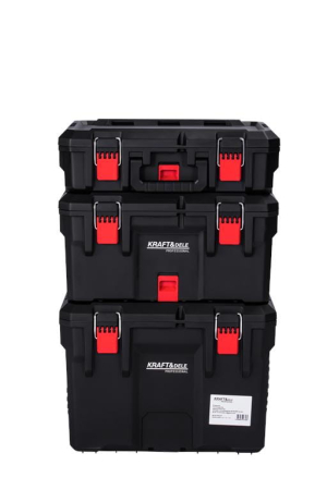 Produse noi (necategorizate) - Carucior de Unelte cu 3 Cutii (KD1077)